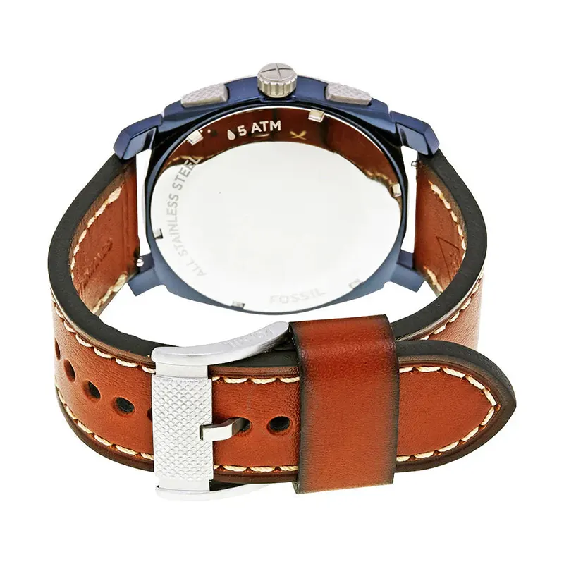 Fossil Machine Quartz Chronograph Blue Dial Men's Watch- FS5232